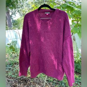 Vince Camuto pink sweater